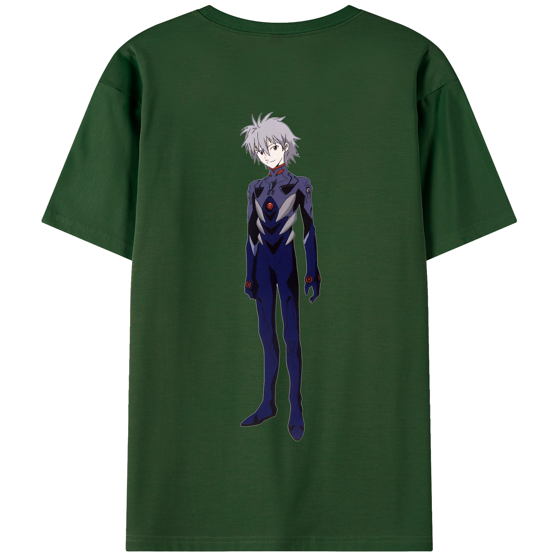 （画像用） EVA 新世紀エヴァンゲリオン 綿100％半袖Tシャツ（背面プリント）